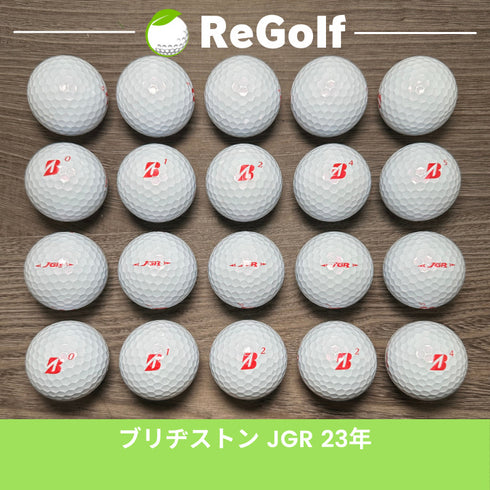 【中古】 ロストボール ブリヂストン ツアーB TOUR B JGR パールピンク 2023年モデル 20球 Aランク ゴルフボール リゴルフ